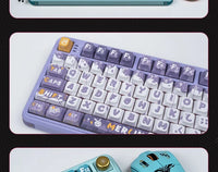 VALKYRIE Vk75 MIST Mechanical Keyboard Tri Mode E-Game Hot Swappable 2.4g/Wired/Bluetooth Rgb Gasket Customized Keyboard thumbnail