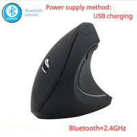 Original ihoyi Wireless Mouse Vertical Wired USB Mouse Ergonomic Luminous 2.4G Mute Photoelectric Bluetooth Game Mouse thumbnail