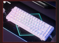 AJAZZ AK680 MAX Magnetic Switch Mechanical Keyboard 60% Rapid Trigger 0.01mm 8K/1K Return 68 keys Wired/Wireless Gaming Keybaord thumbnail