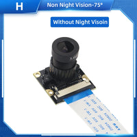 Raspberry Pi 4 Camera 5MP Night Vision 1080P Optional Wide Angle Fisheye IR-CUT Camera FF AF for Raspberry Pi 4B 3B+ 3B Zero thumbnail
