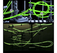 Marble Run Maze Race Track Games Luminous Spacerail Roller Coaster Level 2 3 4 Electric Elevator Model Education Science Toy thumbnail
