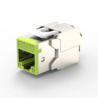Linkwylan RJ45 Cat6 Cat6A STP Colored Keystone Jack With Multi-Colors Identification Shielded Tool-free Connection thumbnail