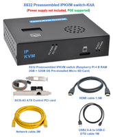 SupTronics Raspberry Pi based IPKVM switch KVM over IP PIKVM X632 thumbnail