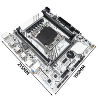 ZSUS X99-W Motherboard Set Kit With LGA2011-3 Xeon E5 2680V4 CPU DDR4 16GB (1*16GB) 2133MHZ RAM Memory NVME M.2 SATA thumbnail