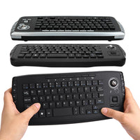 E30 2.4GHz Wireless Keyboard with Trackball Mouse Scroll Wheel Remote Control for Android TV BOX Smart TV PC Notebook Silver thumbnail