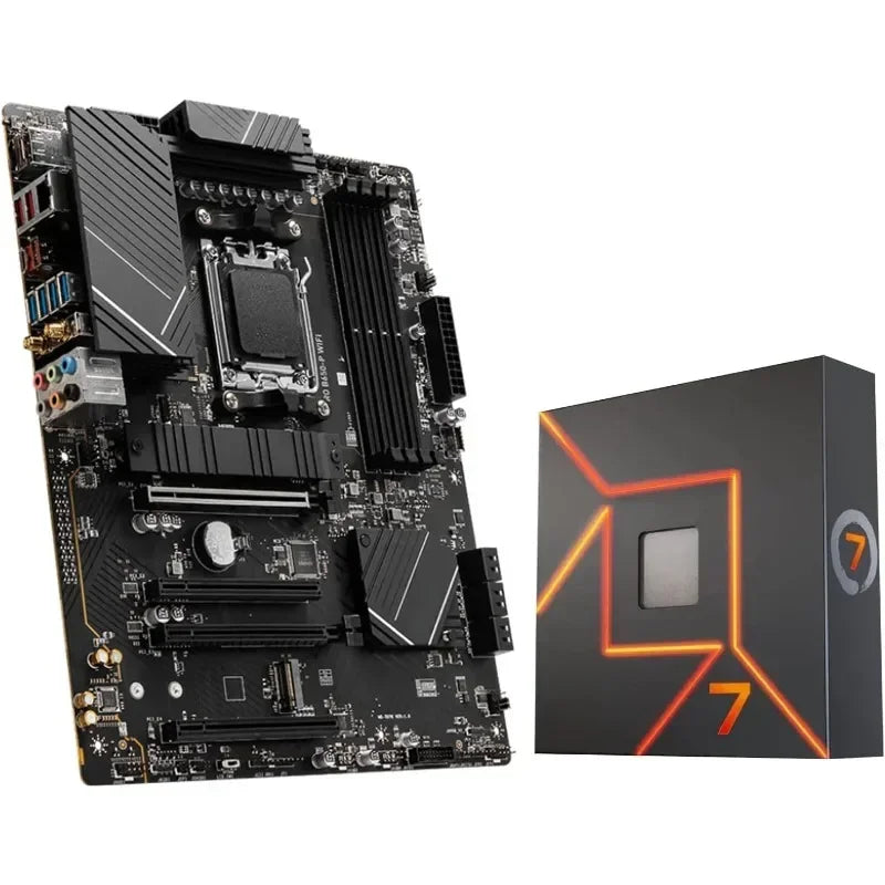 Upgraded version. home. 7 7700X 8-Core 16-Thread MSI PRO B650-P WiFi ProSeries Motherboard (AM5, ATX, DDR5, PCIe 4.0)