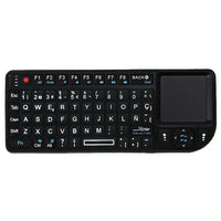 MRSVI A8 Mini Wireless Keyboard 2.4G 7-Color Backlight Touchpad Mouse Flashligt-Portable Applicable- Perfect For PC,Smart TV Box thumbnail