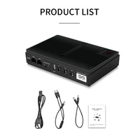 DC1018p UPS For Router Mini UPS Uninterrupted Power Supply DC1018p 10400mAh Lithium Ion Backup Battery thumbnail
