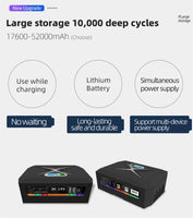 Mini Ups Power Bank Ups 100w 48000mah 5v 9v12v 24v Mini Ups with 12hr Backup Time Uninterruptible Power Supply Poe Dc Power thumbnail