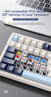 K8 100 Key Wireless Mechanical Keyboard Tri-mode Connection,Full Key Hot Swap,lighting Effects,Gasket Muffler Structure, Laptops thumbnail