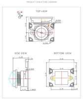 Raspberry Pi 4 Camera 5MP Night Vision 1080P Optional Wide Angle Fisheye IR-CUT Camera FF AF for Raspberry Pi 4B 3B+ 3B Zero thumbnail