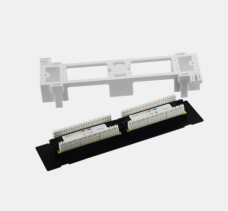 Six Types Of CAT.6 Gigabit Network 12-port Patch Panel