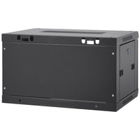 VEVOR 6U Wall Mount Network Server Cabinet, 15.5 Deep, Server Rack Cabinet Enclosure, 200 Lbs Max. Ground-mounted Load Capacity, With Locking Glass Door Side Panels, For IT Equipment, A V Devices thumbnail