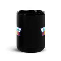 Official Incredible Universe Branded Black Glossy Mug thumbnail