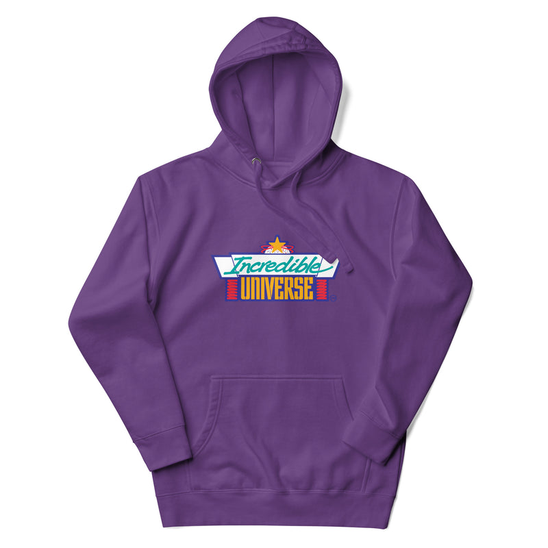 Official Incredible Universe Branded Hoodie