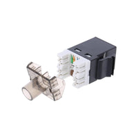 UTP CAT6 Module RJ45 Connector Cable Keystone Jack Z09 thumbnail