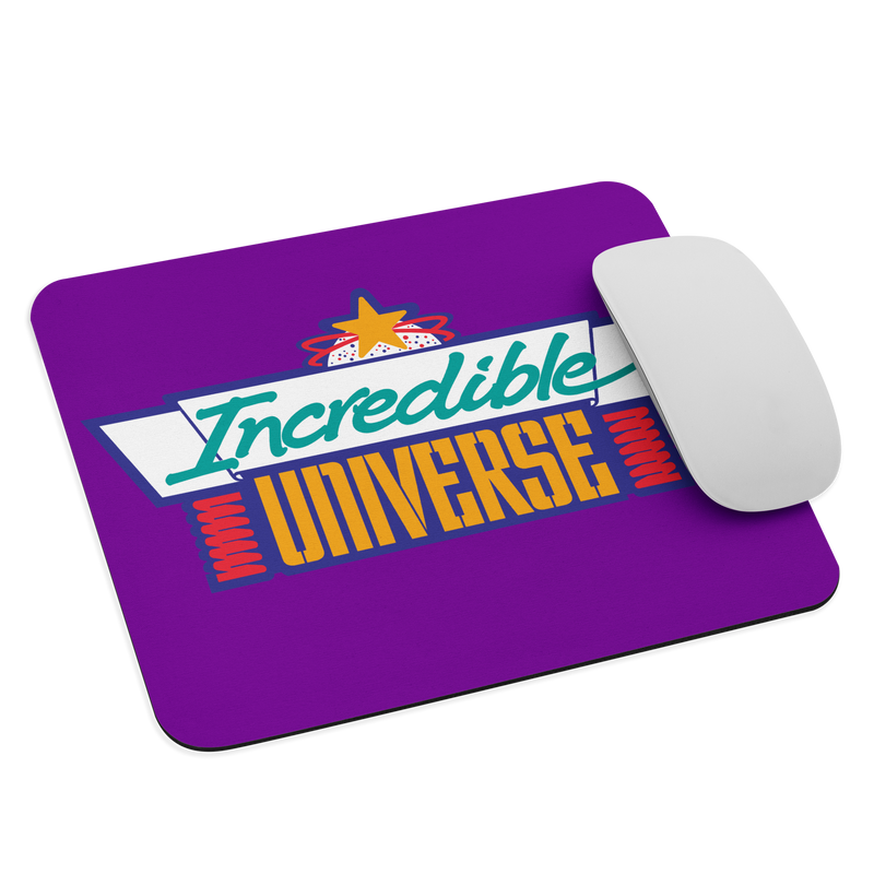 Official Incredible Universe Branded Mouse Pad