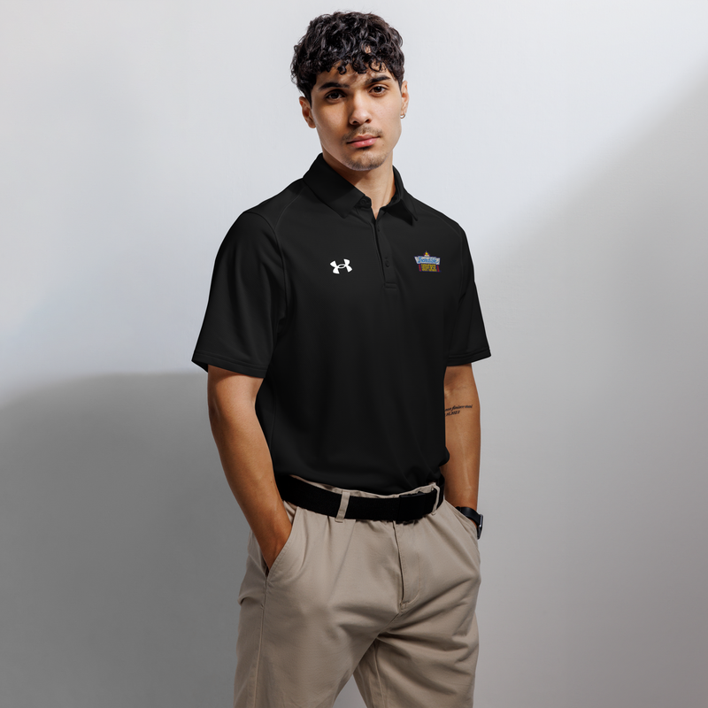 Official Incredible Universe Branded Under Armour® men's polo