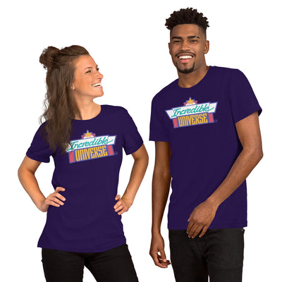 Official Incredible Universe Branded Unisex t-shirt