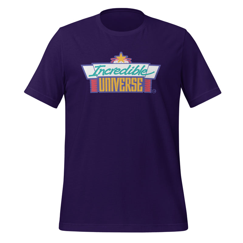 Official Incredible Universe Branded T-shirt